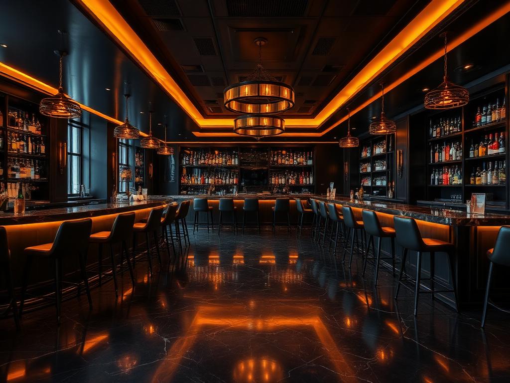 Bar & hospitality finish